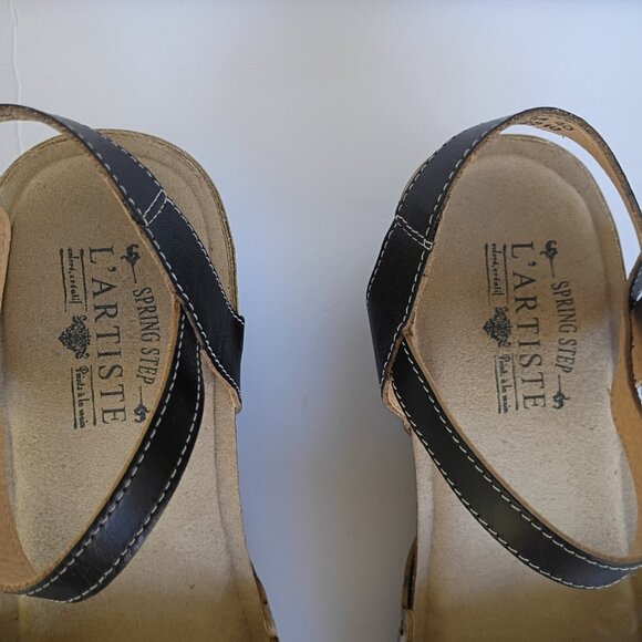 L'artiste leather clog/sandal 40 - Picture 8 of 8